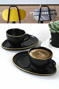 Set cești cafea (4 buc.) Shery (Negru)