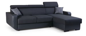 Rohová sedačka Istar (čierna) (P)