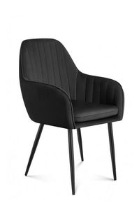 Jedálenská stolička Pamper 6 (čierna)