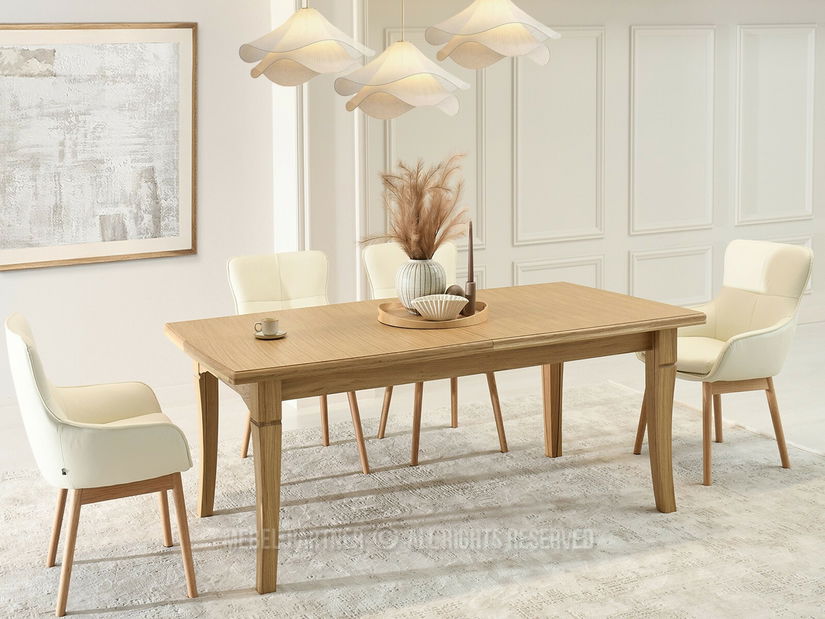 Masă sufragerie Wright (stejar)