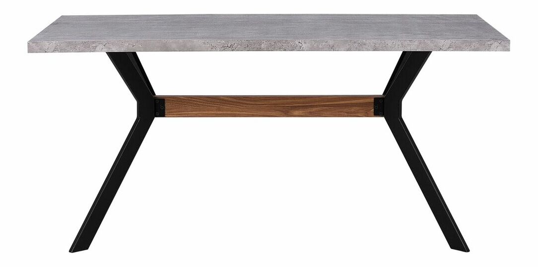 Jedálenský stôl Benos (pre 6 osôb) (svetlosivá)