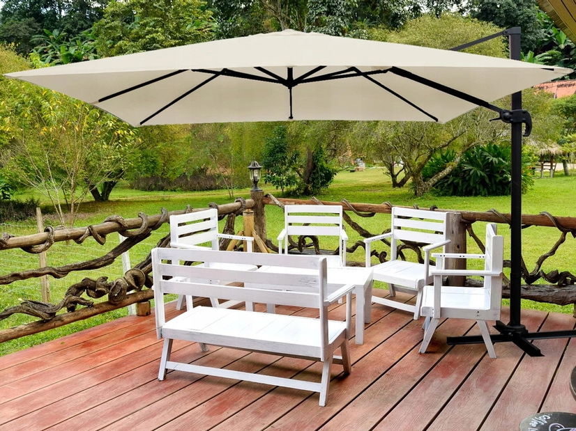 Záhradný slnečník Rona (béžová)