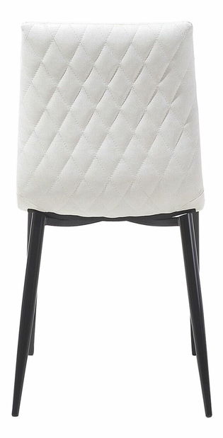 Set blagovaonskih stolica (2 kom.) Montego (bijela + crna)