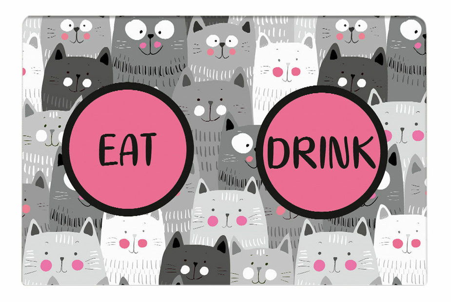 Podložka pod misky Cats 1 (viacfarebné)