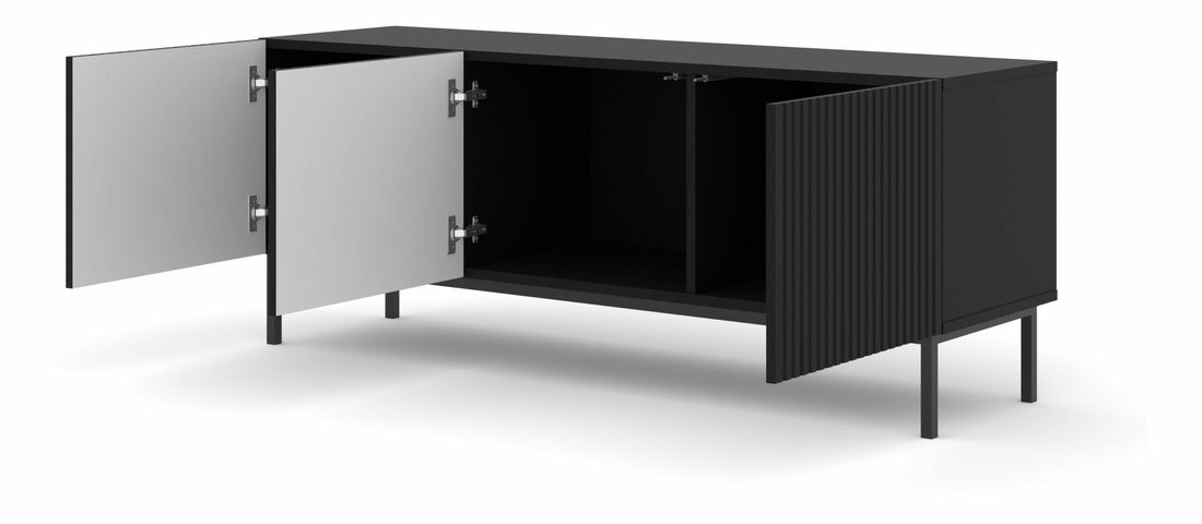 Masă TV 3D 150 Rowanna (Negru)