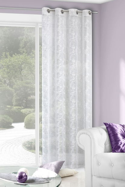 Záclona 140x250 cm Eva (biela)