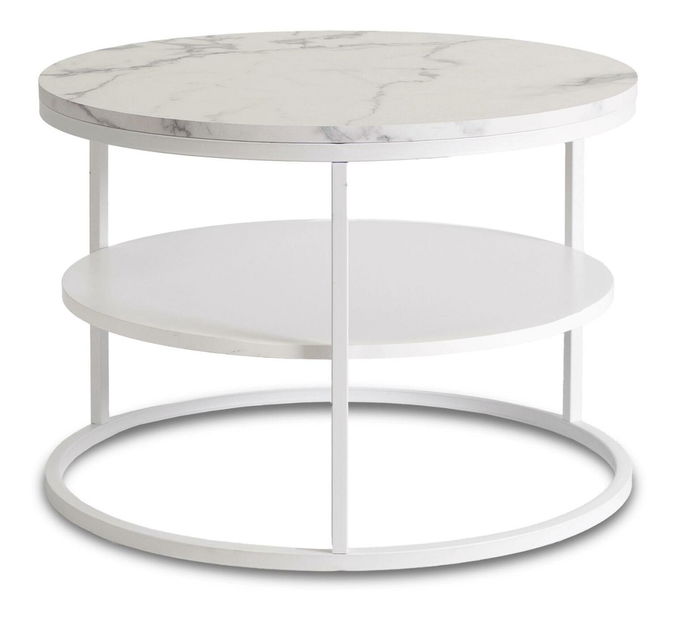 Stolić za kavu Blanquendo (bijeli mramor) 
