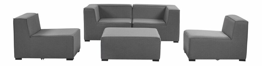 Sarok kerti kanapé Ailin (szürke)