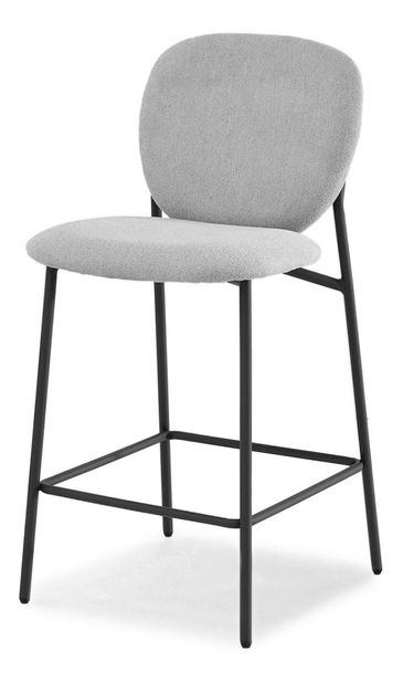 Scaun bar Aurelese (gri + negru)