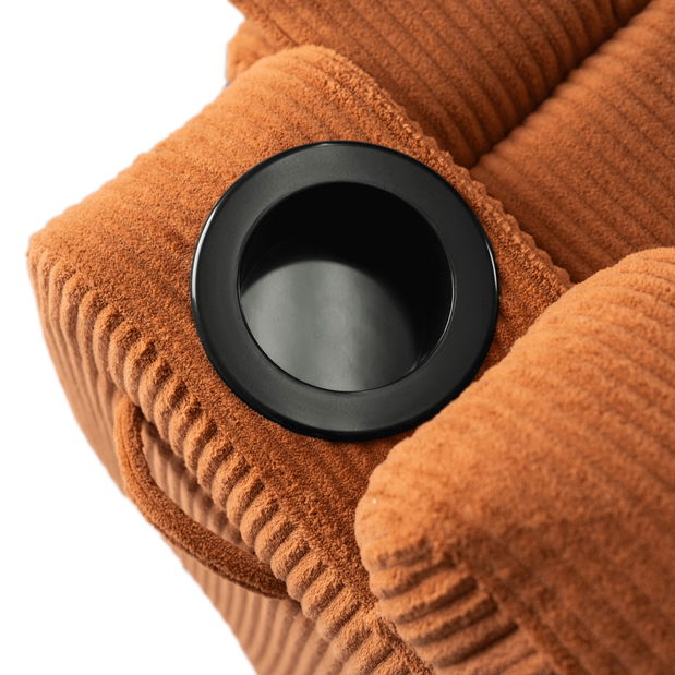 Masszázsfotel Banesto (narancssárga) 