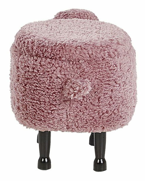 Taburetka SEHE (ružová) (s úl. priestorom)