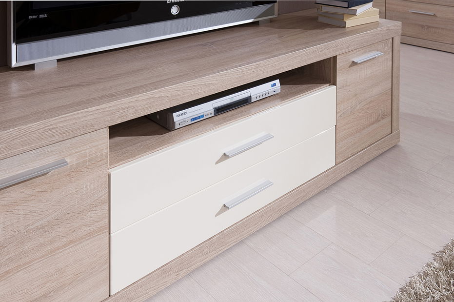 Obývacia stena Decodom Caribic K 01 dub bardolino + vanilka