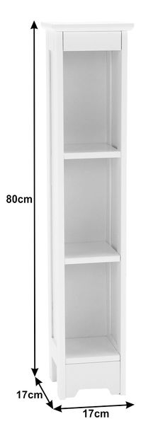 Regál Athea (biela) *výpredaj