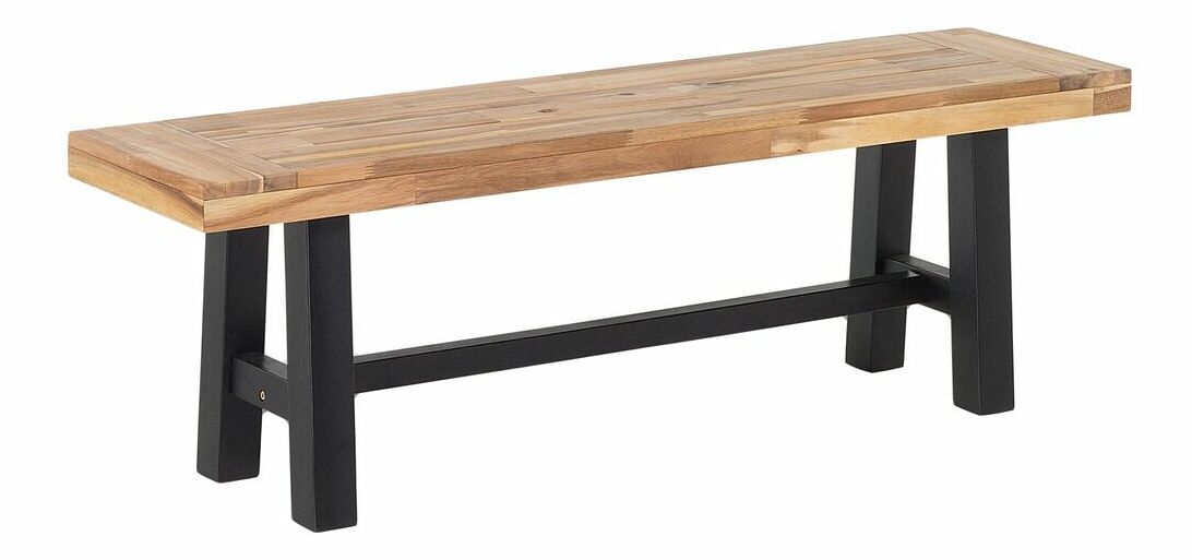 Záhradná jedálenská sada Scalia (čierna)