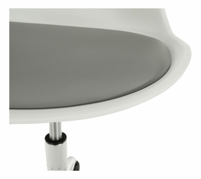 Scaun de birou Datris (alb)