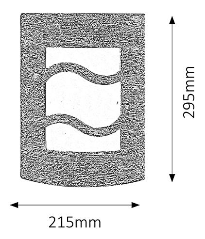 Kültéri lámpa Denver 4 8517 (antik arany)