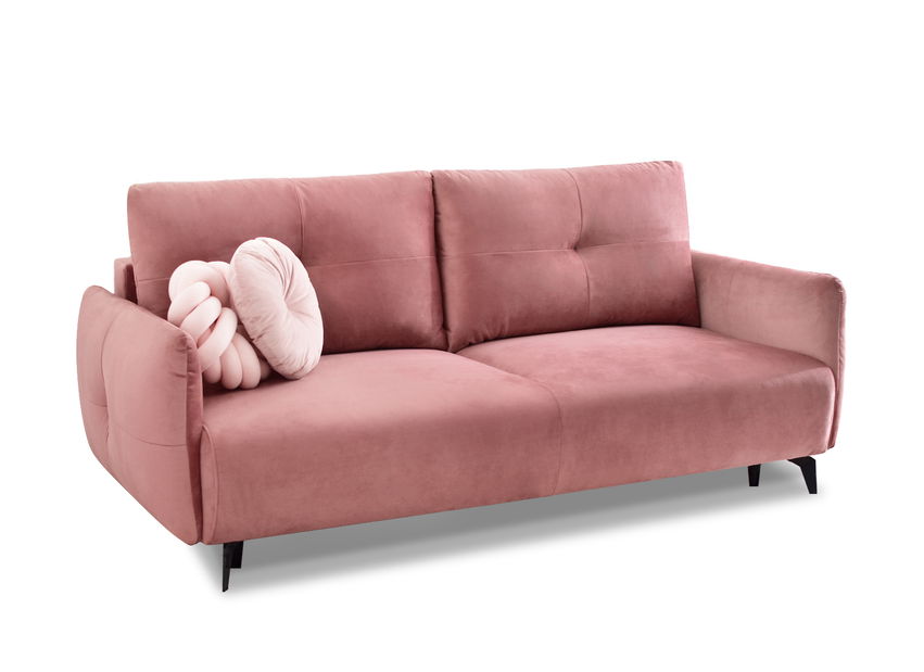 Pohovka dvojsedačka Lasciare (čierna)