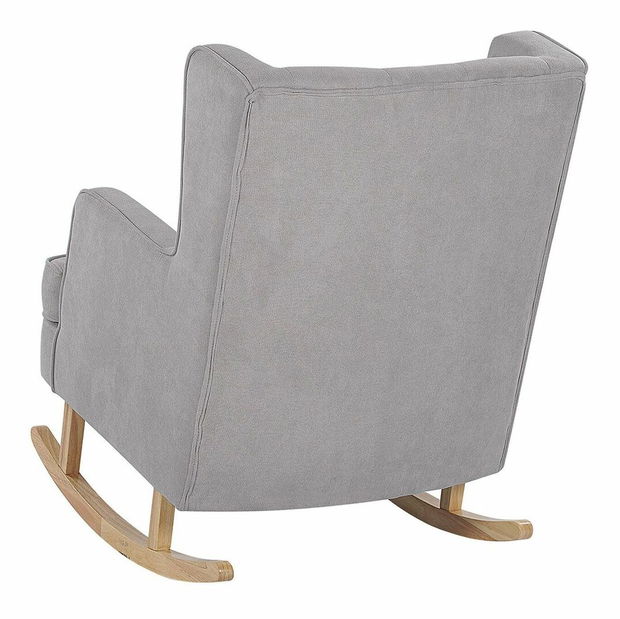 Fotelja za ljuljanje TROND II (polipropilen) (svijetlosiva)