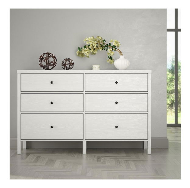 Comodă Franc 58 (lemn alb)