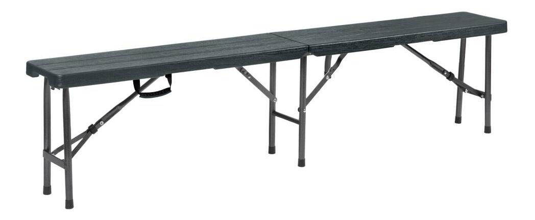 Set mobilier de grădină Ubicado (negru) (pentru 4 persoane)