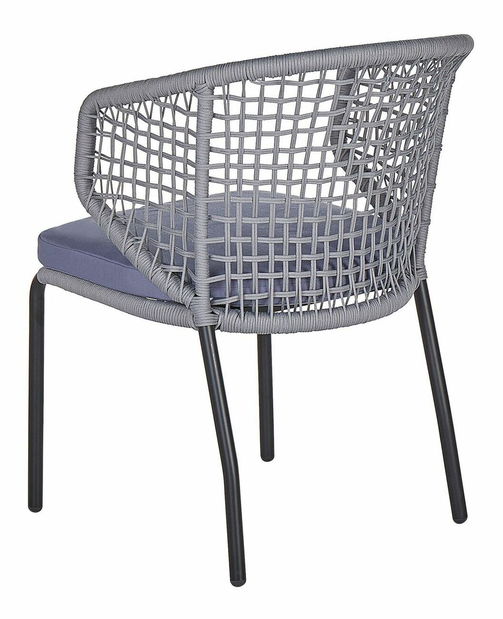 Set 2 buc. scaune de grădină Pali (gri)