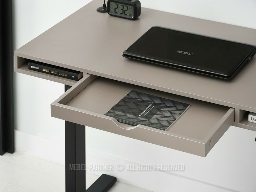 PC asztal Osto 120 (bézs + fekete)