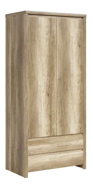 Ruhásszekrény Kasey SZF2D2S (monument tölgy)