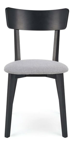 Scaun sufragerie Tentempies (negru + gri) 