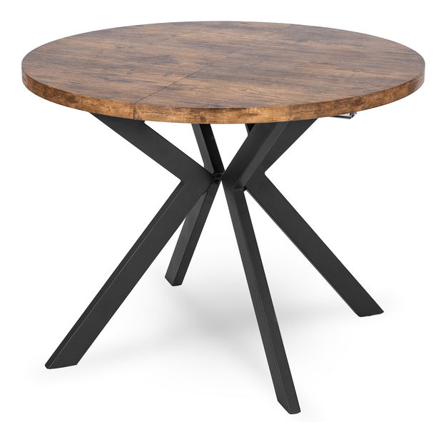 Széthúzható étkezőasztal Lavar (rusztikus tölgy) (4-10 fő részére)