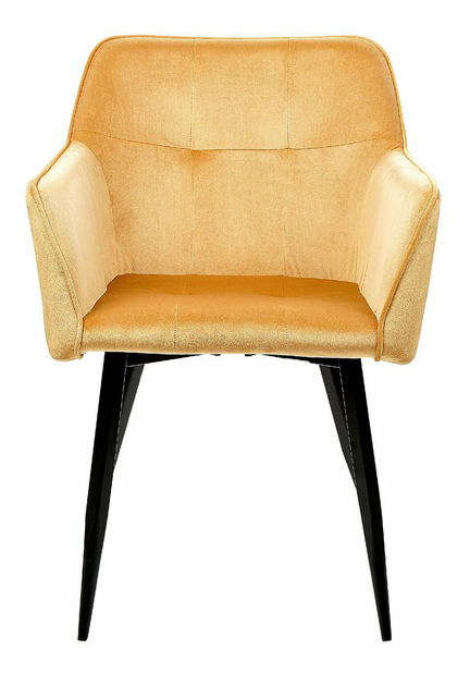 Set 2 buc scaune de sufragerie Jasminka (galben)