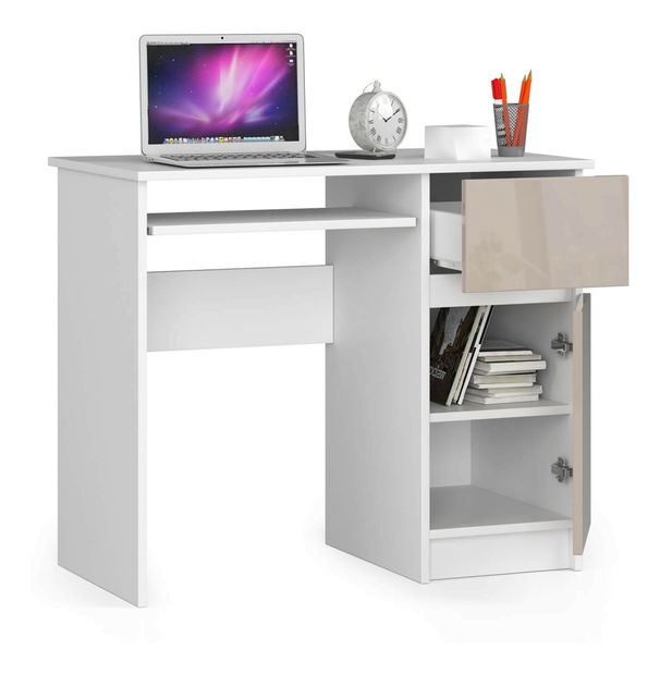 PC stolić Bhaskar (cappuccino sjaj) (D)