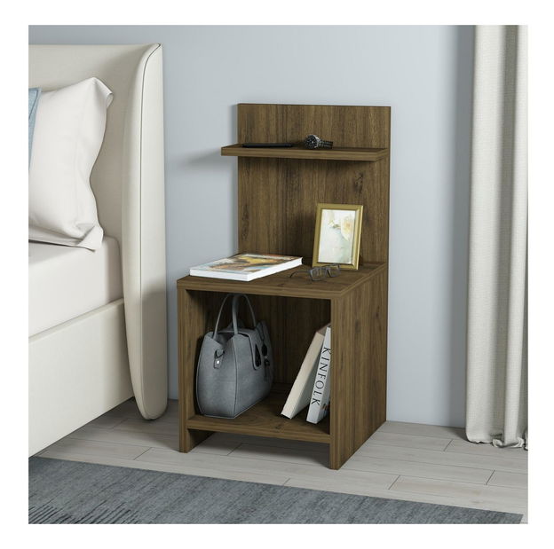 Noćni stolić Vikimora (orah)