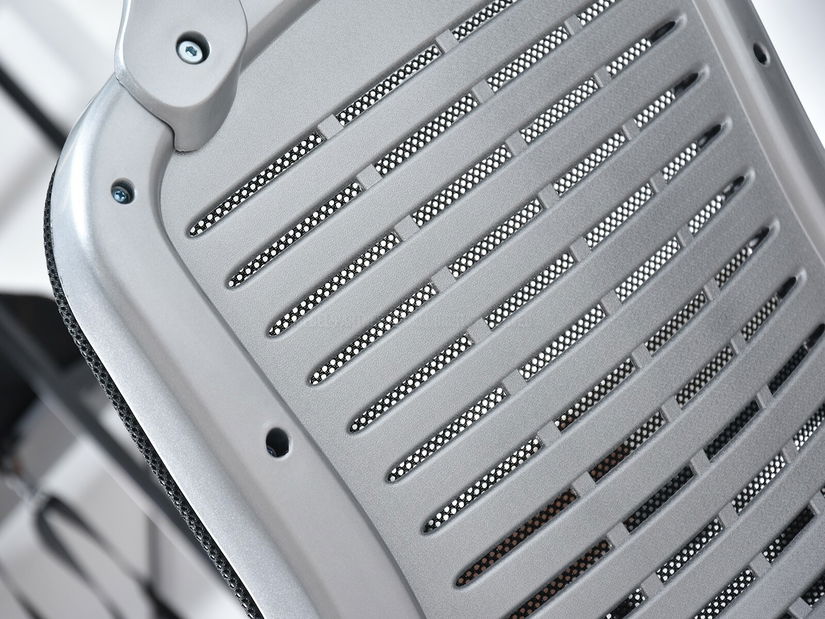 Fotelja Lumpo (crna + srebrna)