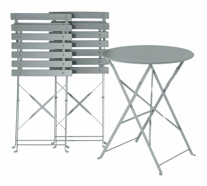 Kerti szett Flori (szürke)