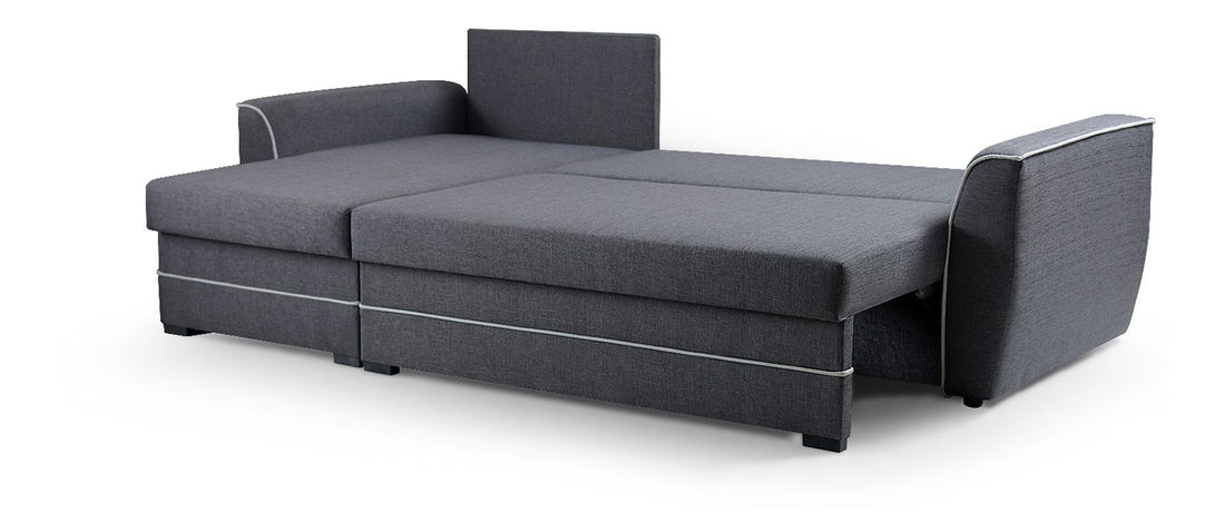 Rohová sedačka Silvam (hnedá) (L)