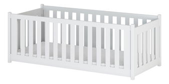 Gyerekágy 90 x 190 cm Connie (ágyráccsal) (fehér)