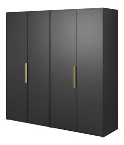 Ormar za garderobu Forry XIV  (crna)