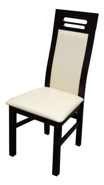 Jedálenská stolička Jako JK65 (wenge + béžová)