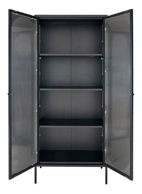 Vitrína Adana 1 (čierna)