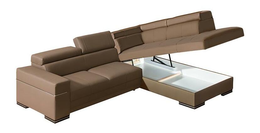 Kutna garnitura Pyrus 1 (smeđa) (D) 