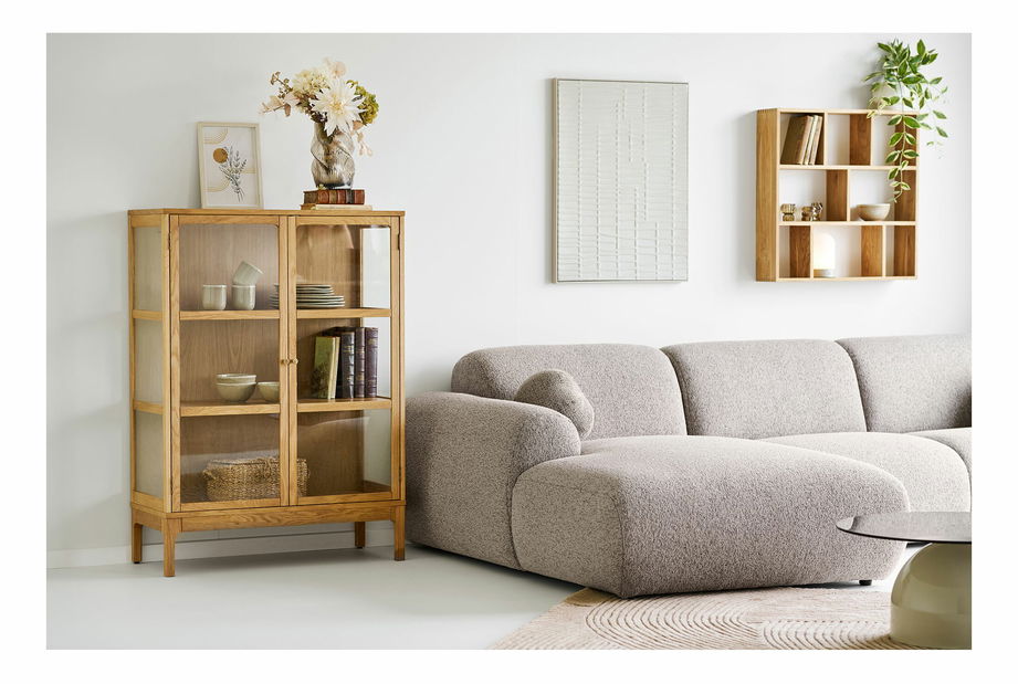 Rohová sedacia súprava (L) Cinria 1 (kamenná)