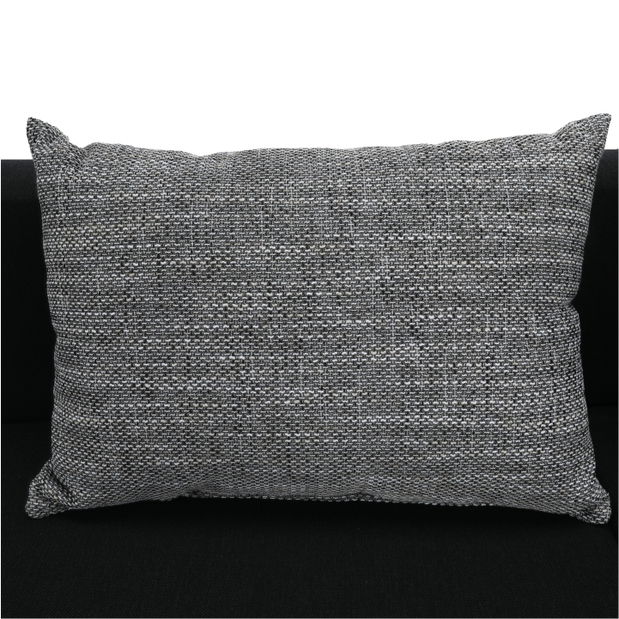 Canapea trei locuri- Tempo Kondela Negru + gri