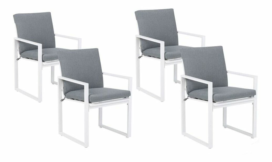 Szék szett 4db Paole (szürke)