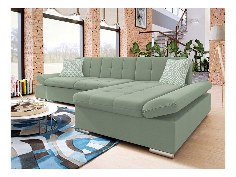 Colțar Laviva (verde + verde + gri) (D) *vânzare stoc