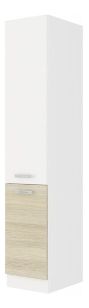 Élelmiszer szekrény Loile 40 DK 210 2F (fehér + latte tölgy)