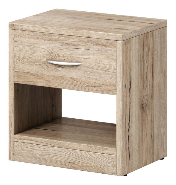 Nočný stolík Naka 1S (dub san remo)