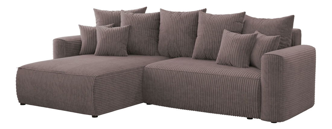 Kutna garnitura Baria (L) (tamnosmeđa)