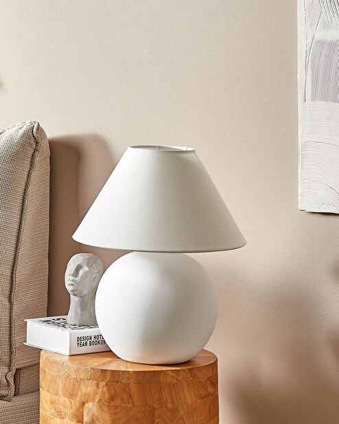 Stolná lampa Limza (biela)