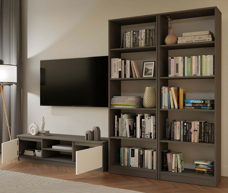 Regál Refarencios 3 (antracit)