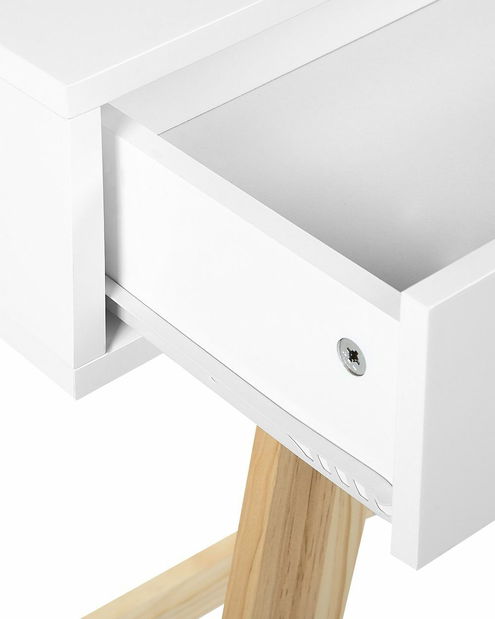 Konzolový stolík Sall (biela)